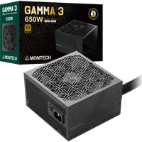 Fonte Modular Montech Gamma 3 650W 80 Plus Gold ATX 3.1