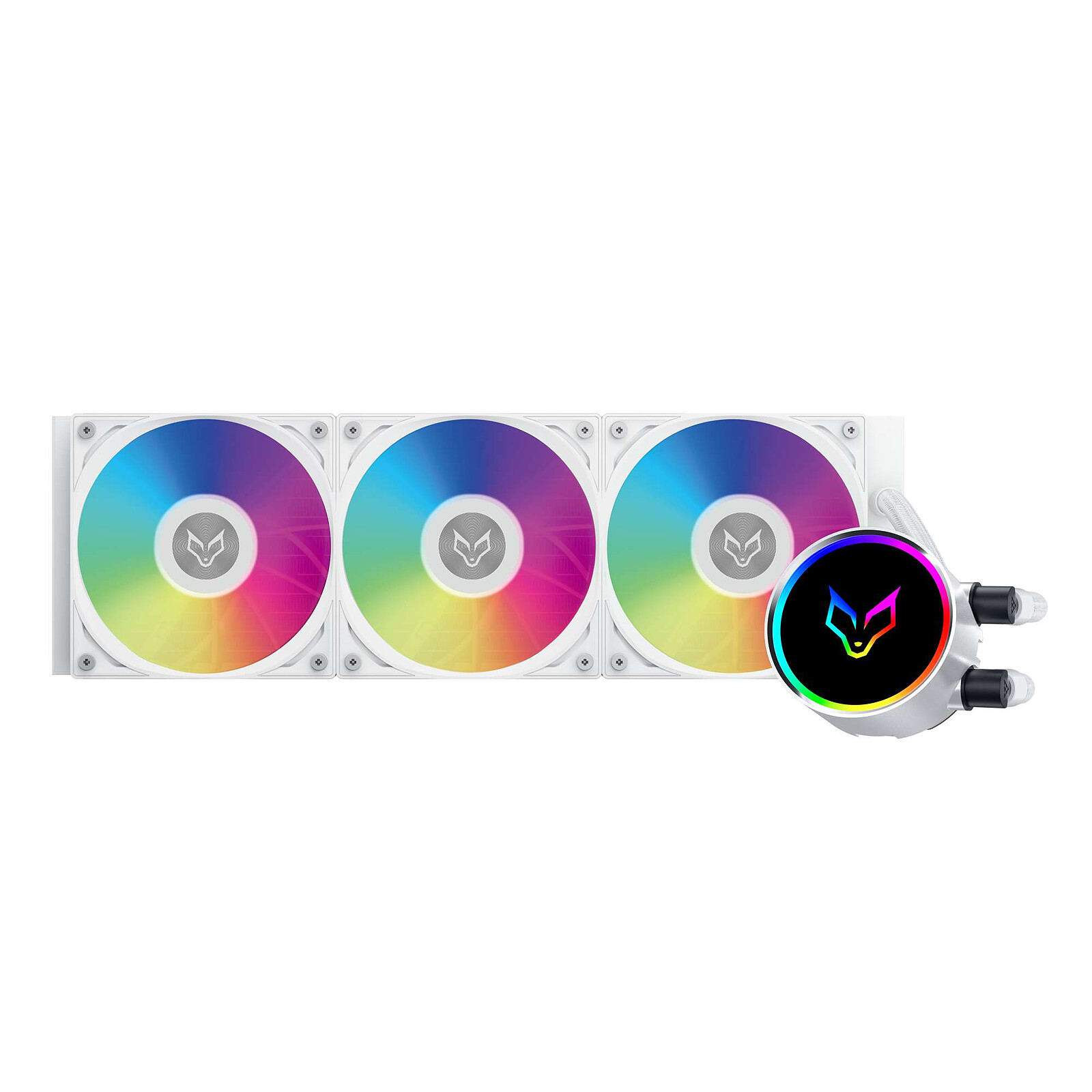 Fox Spirit Lightflow GX360 ARGB Blanc