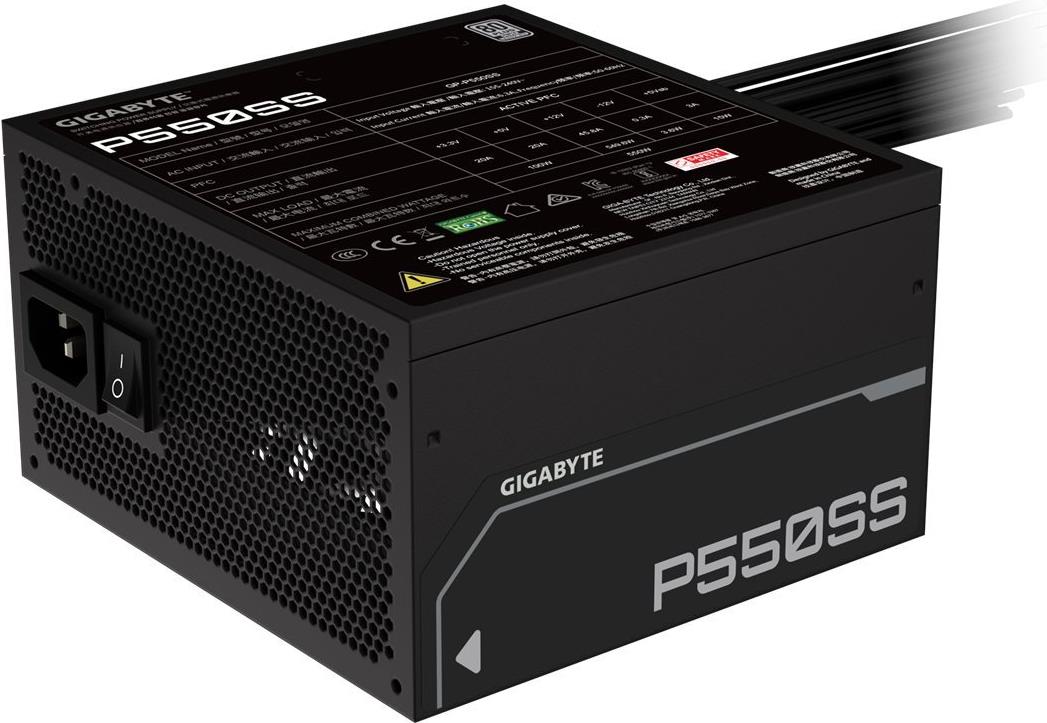 FUENTE ALIMENTACION GIGABYTE GP-PB550 550W 80+ BRONZE BULK