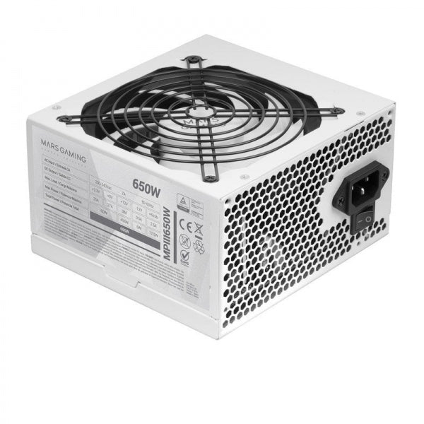 FUENTE DE ALIMENTACIÓN MARS GAMING MPIII650W 650W VENTILADOR 12CM