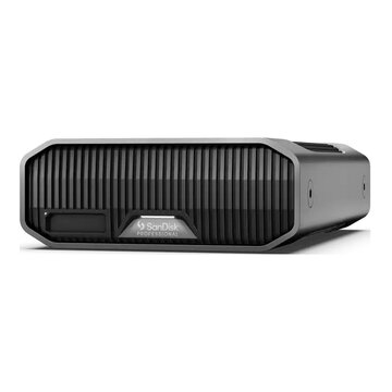 G-DRIVE PROJECT SanDisk Professional - Disco rígido - Enterprise - 22 TB - externa (desktop) - USB 3.2 Gen 2 / Thunderbolt 3 (USB C conector) - 7200 rpm - cinza