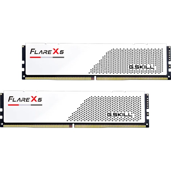 G.Skill Flare X5 Series Low Profile 64 Go (2 x 32 Go) DDR5 6000 MHz CL36 - Blanc
