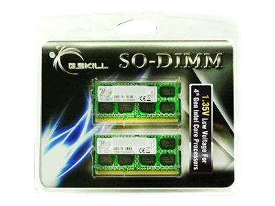 G.Skill SO DDR3 8GB PC 1600 CL11   (2x4GB) 8GSL Value 1.35V