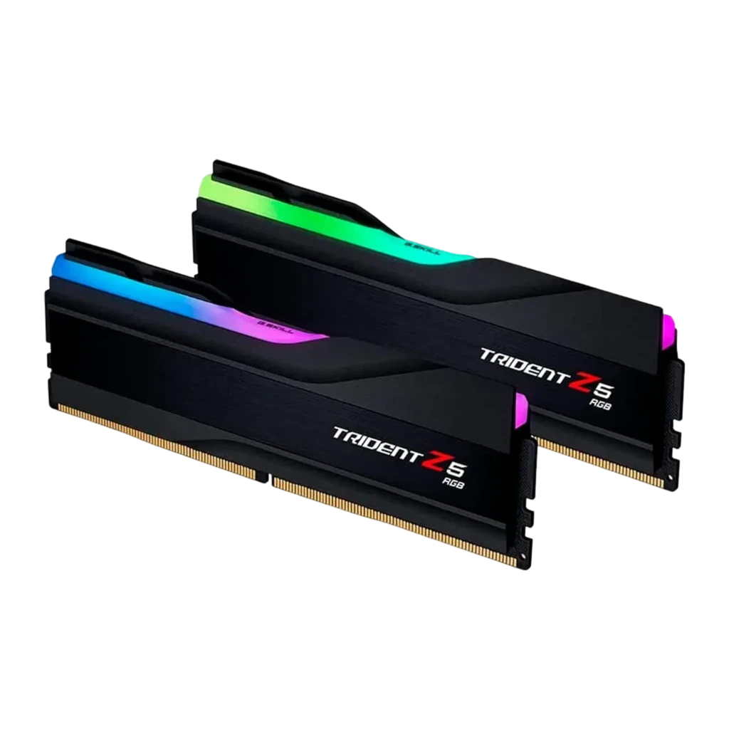 G.Skill Trident Z5 RGB 64 Go (2 x 32 Go) DDR5 6000 MHz CL36 - Noir