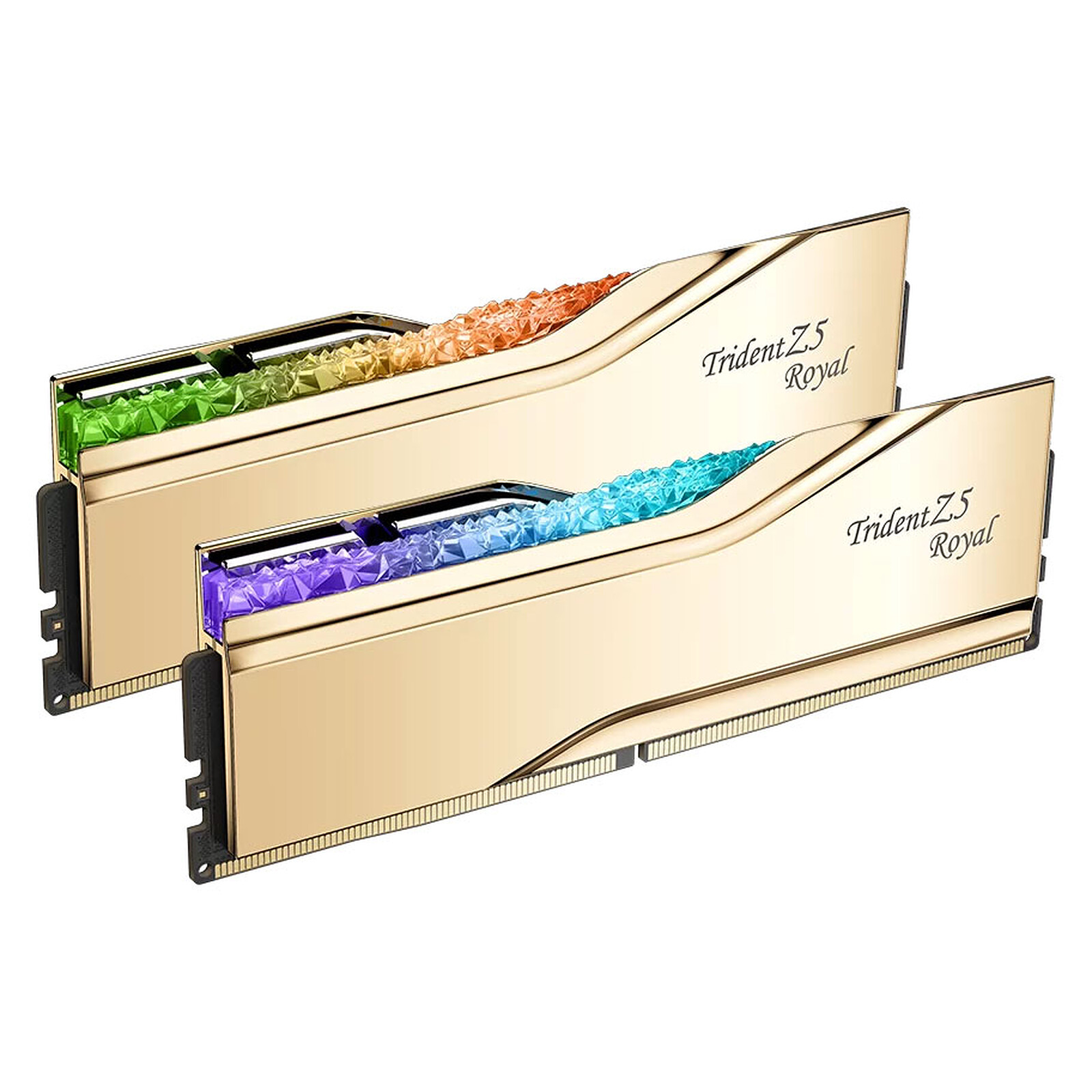 G.Skill Trident Z5 Royal 48 Go (2 x 24 Go) DDR5 8000 MHz CL40 - Or