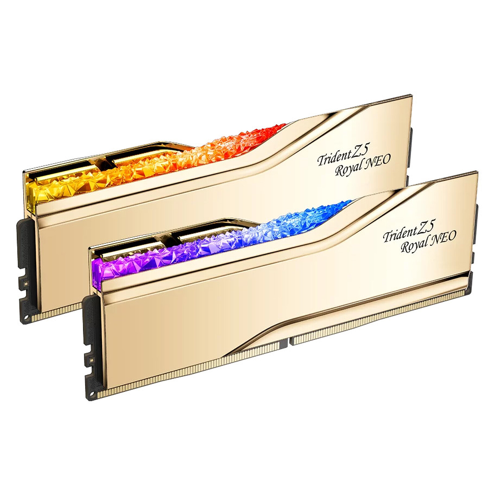 G.Skill Trident Z5 Royal Neo 32 Go (2 x 16 Go) DDR5 6400 MHz CL30 - Or