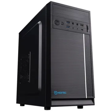 Gabinete Hiditec Q5 PRO Mini Tower com fonte de alimentação de 500W