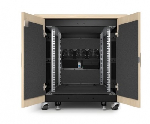 Gabinete (vertical) insonorizado AC 100-230 V ácer 12U 19" APC AR4012A