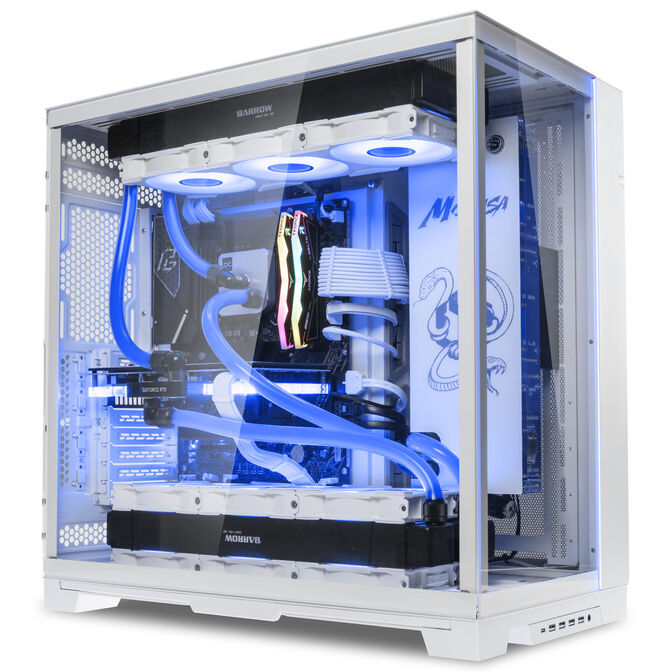 Gaming-PC Blue Medusa XL, Intel Core Ultra 9 285K, NVIDIA GeForce RTX 5080 - Custom Wasserkühlung