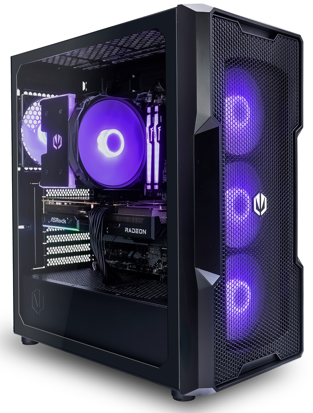 Gaming PC Intel i5-12400F mit RX 7600