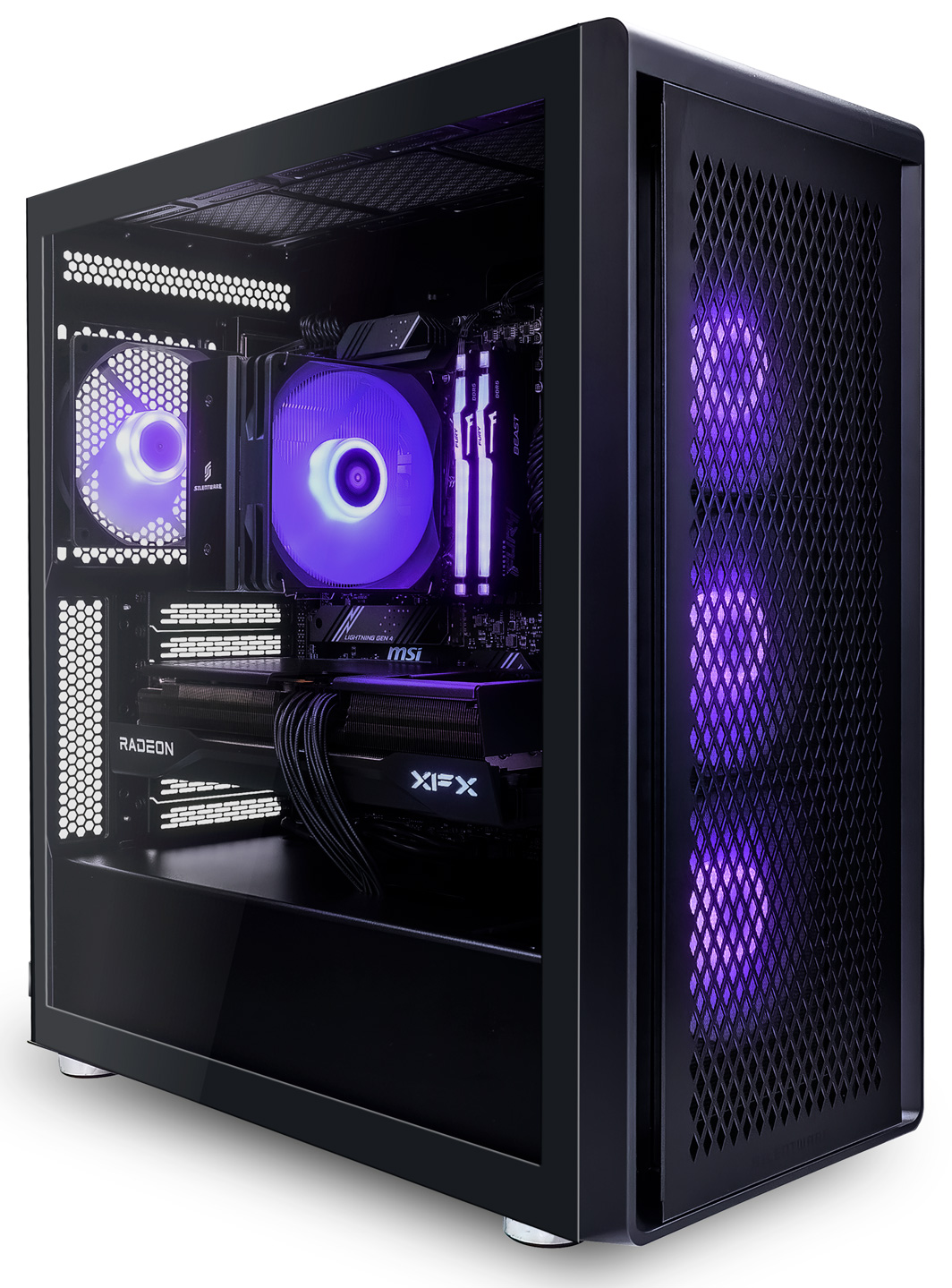 Gaming PC Ryzen 5 7500F mit RX 9070 GRE