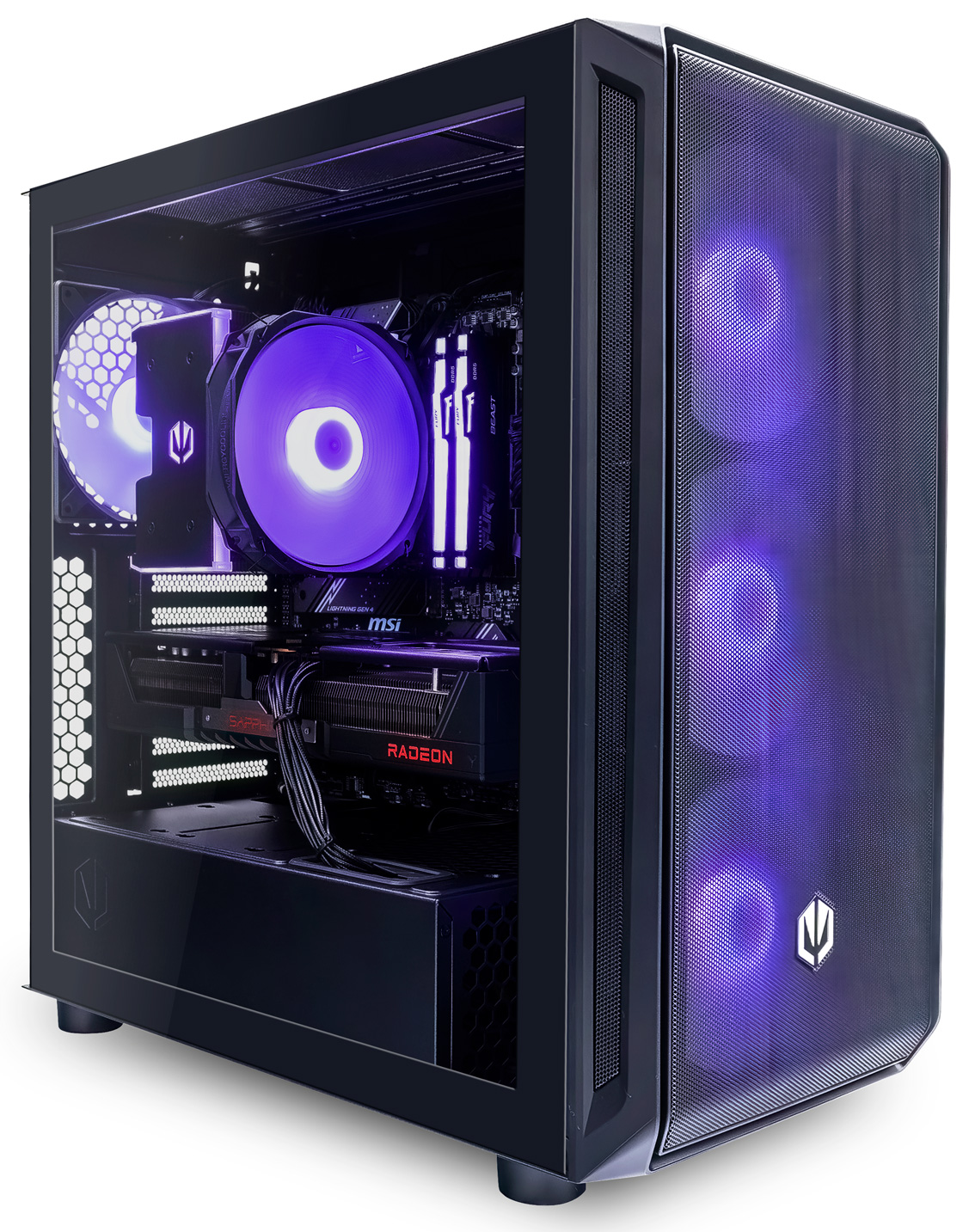 Gaming PC Ryzen 7 5800X mit RX 9070
