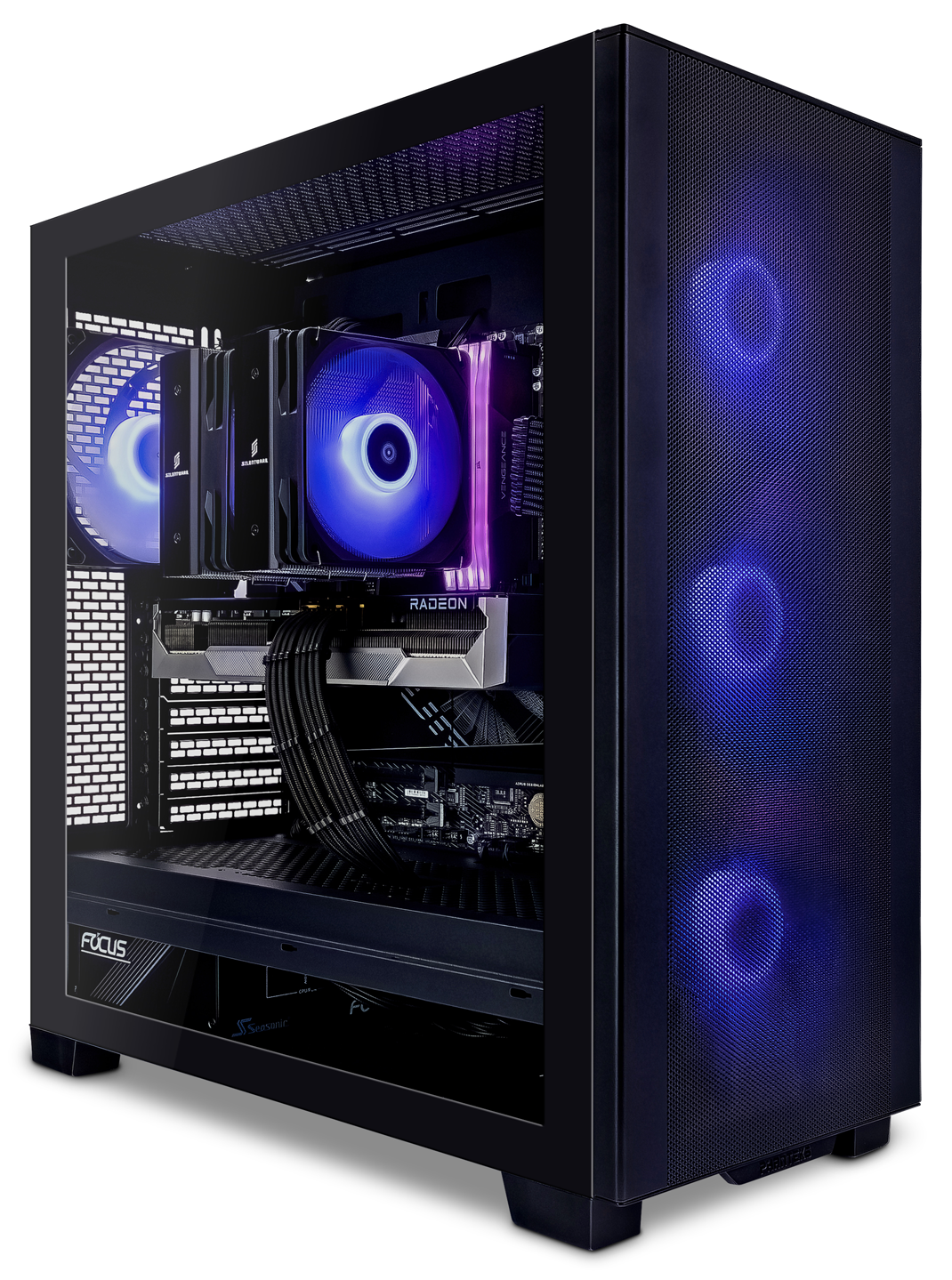 Gaming PC Ryzen 7 7800X3D mit RX 9070