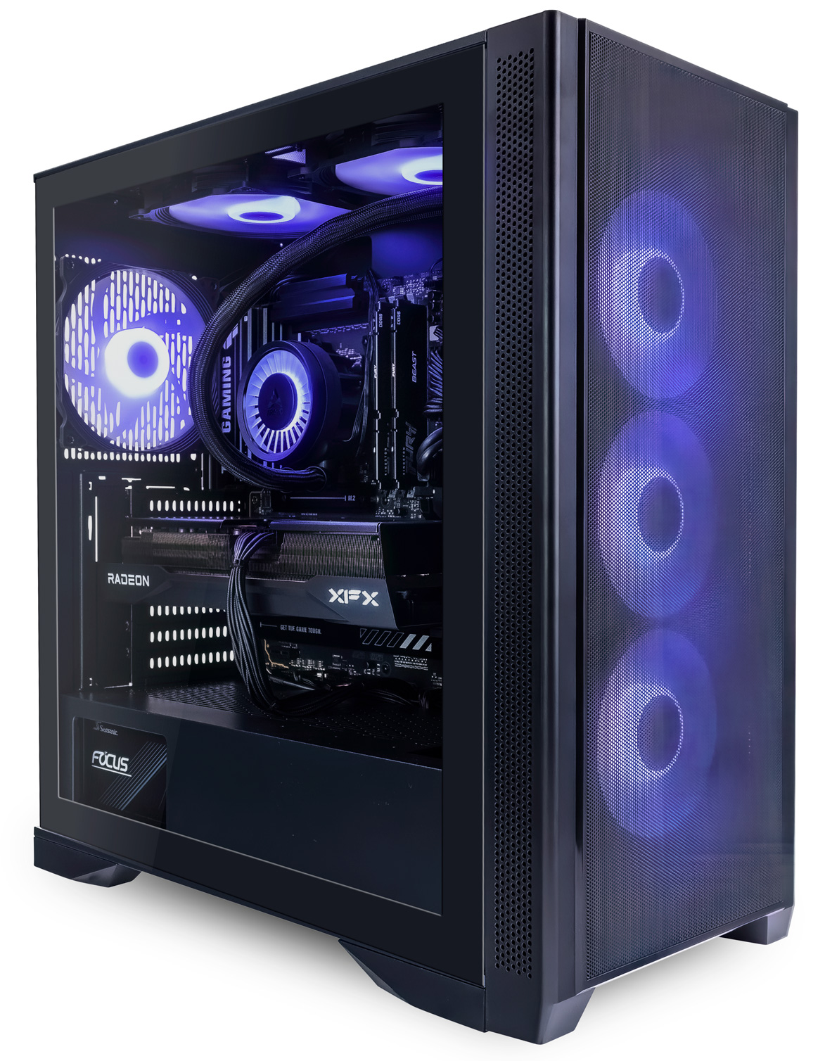 Gaming PC Ryzen 9 9950X3D mit RX 9070XT