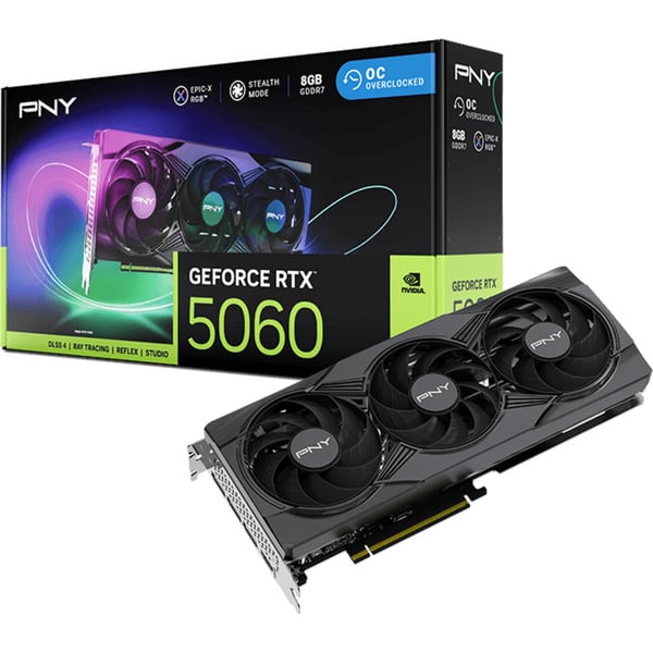 GeForce RTX 5060 ARGB Triple Fan OC grafische kaart