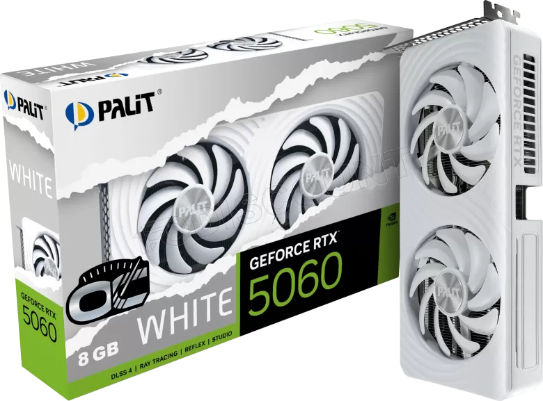 GeForce RTX 5060 OC WHITE 8GB grafische kaart