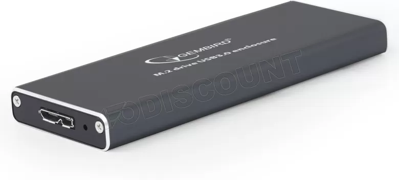 GEMBIRD Behuizing M.2 USB3.0 zwart