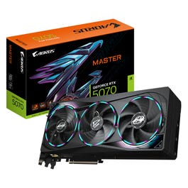 Placa Gráfica GeForce RTX 5070 Aorus Master 12GB GDDR7 DLSS4 - GIGABYTE