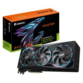 GIGABYTE GeForce RTX 5070 Ti AORUS Master - 16GB GDDR7 RAM - Grafikkarte