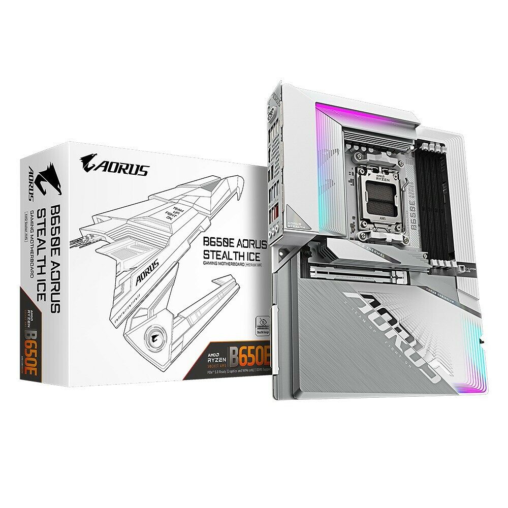 Gigabyte B650E A Stealth ICE (B650,AM5,ATX,DDR5)
