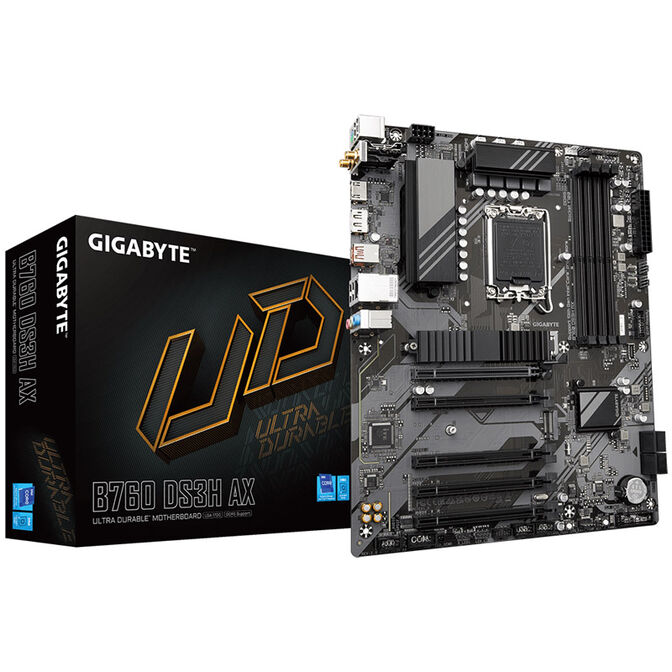 GIGABYTE B760 DS3H AX ATX Motherboard Intel LGA1700 DDR5