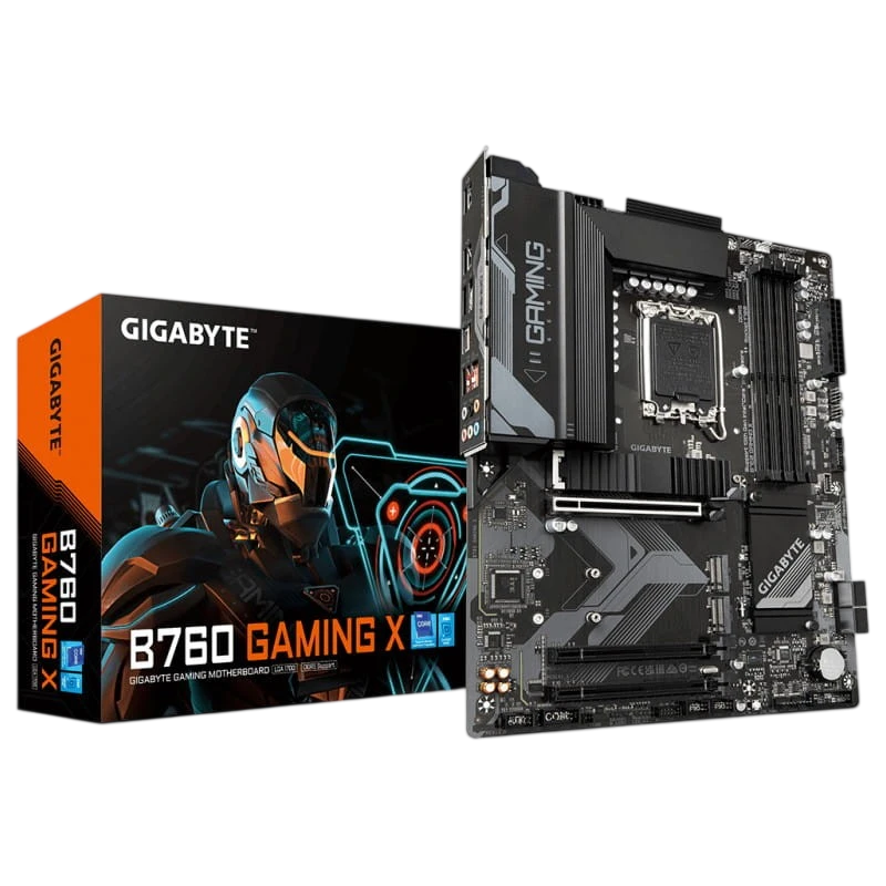 Gigabyte B760 GAMING X Intel Socket LGA 1700 128GB ATX Preto