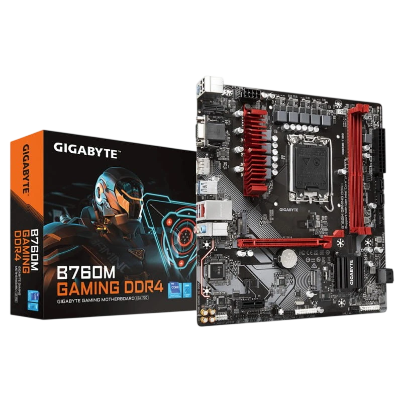 Gigabyte B760M GAMING DDR4 LGA 1700 micro ATX USB Tipo A e USB Tipo C