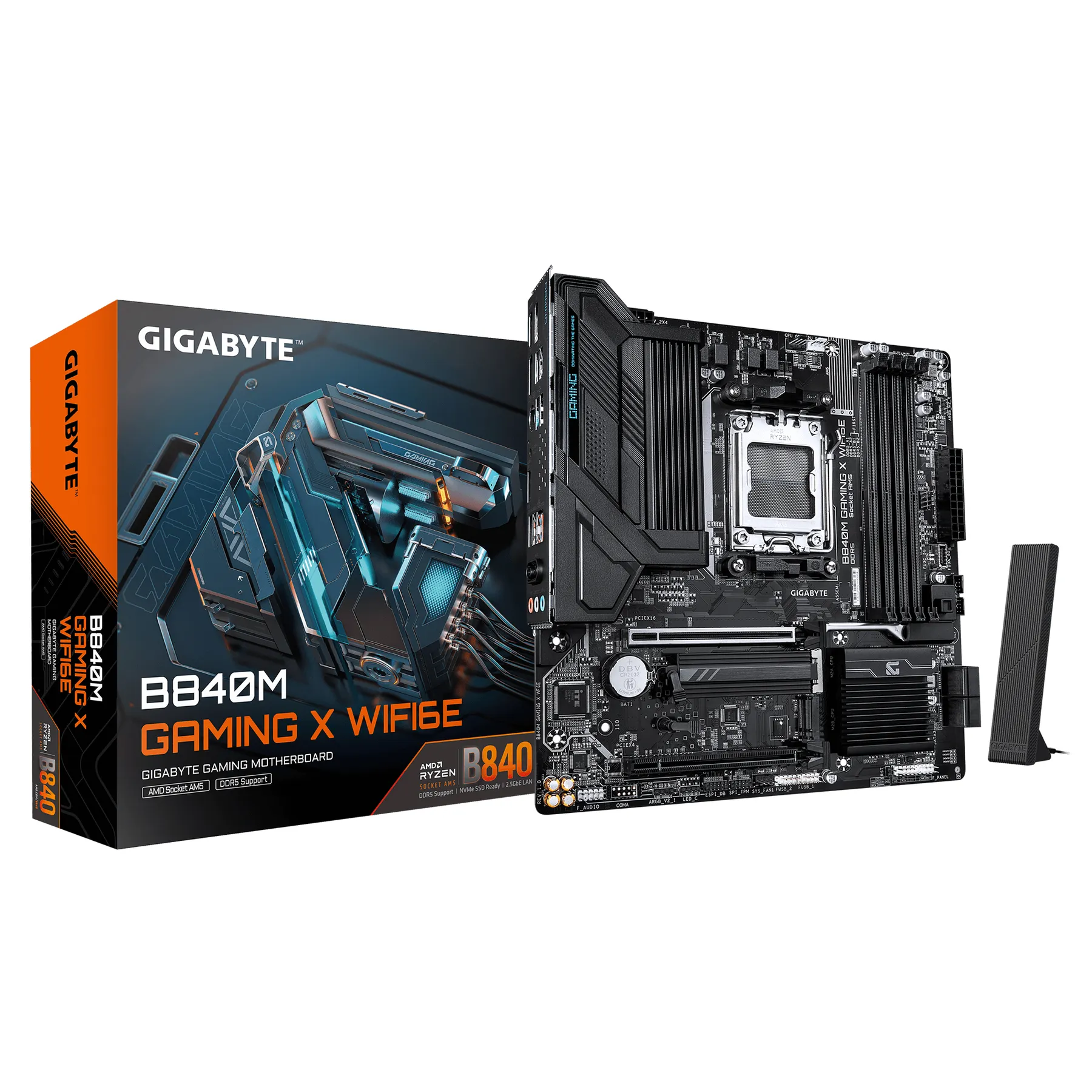 GigaByte B840M Gaming X WiFi6E      (B840,AM5,mATX,DDR5)