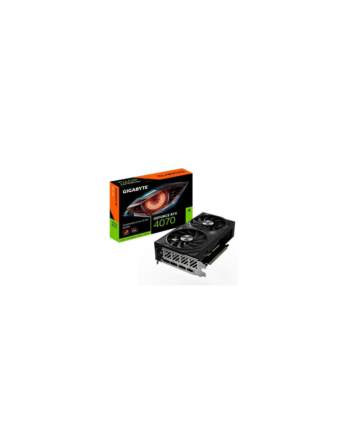 GIGABYTE GeForce RTX 4070 WindForce 2 V2 OC - 12GB GDDR6 RAM - Grafikkarte *DEMO*