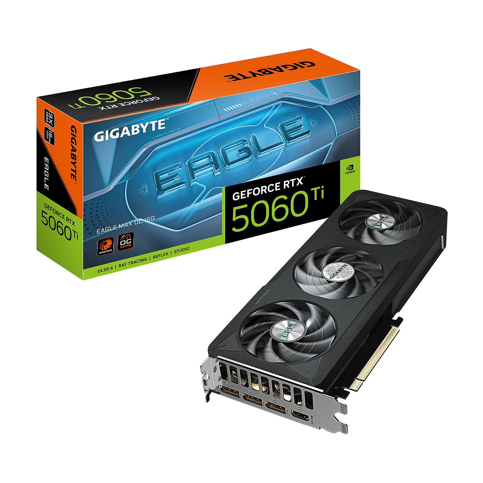 Gigabyte GeForce RTX 5060 Ti EAGLE MAX OC 16G - videokaart