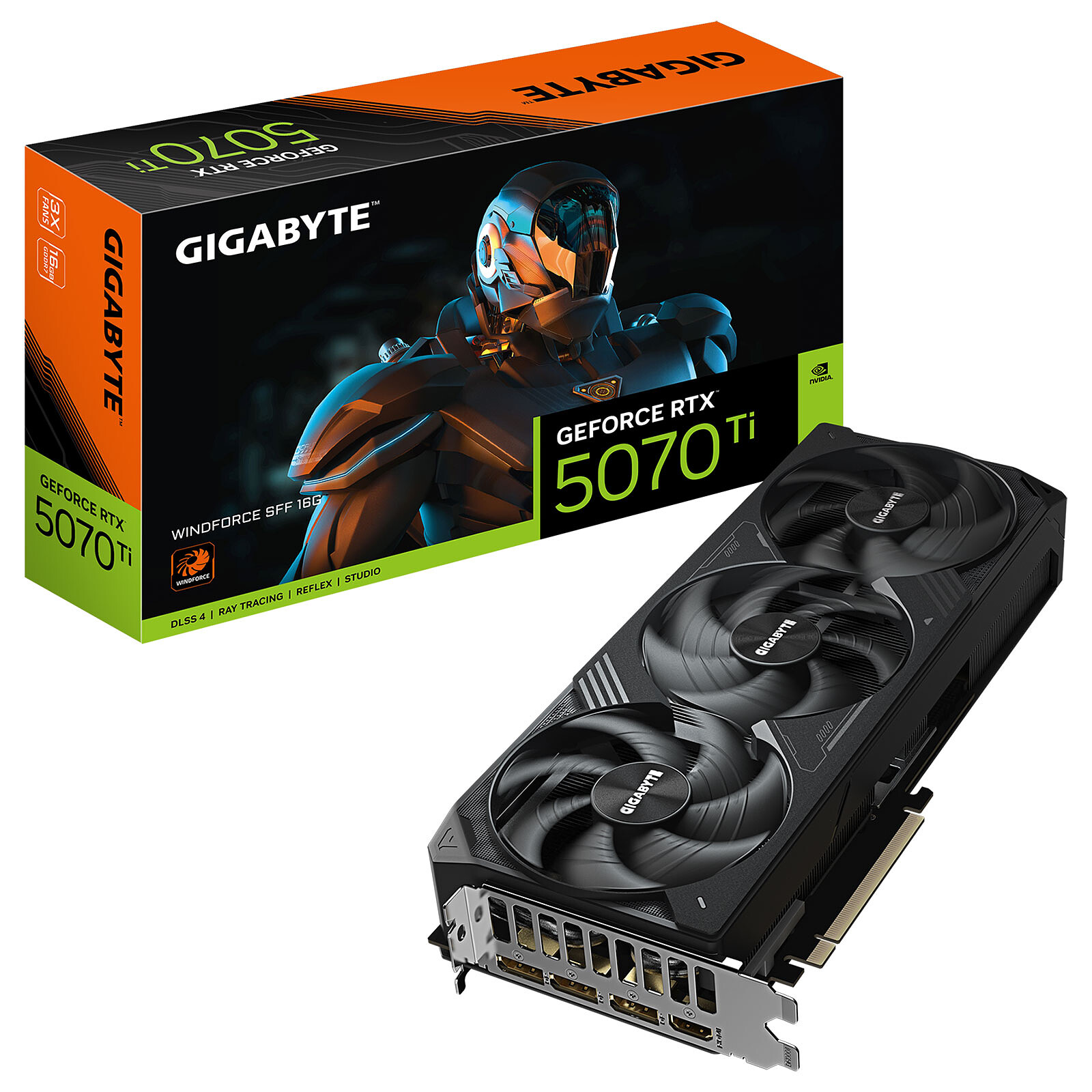 Gigabyte GeForce RTX 5070 Ti WINDFORCE SFF 16G