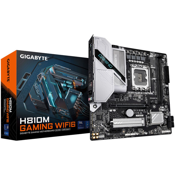 Gigabyte H810M GAMING WiFi 6 LGA 1851 mATX -emolevy