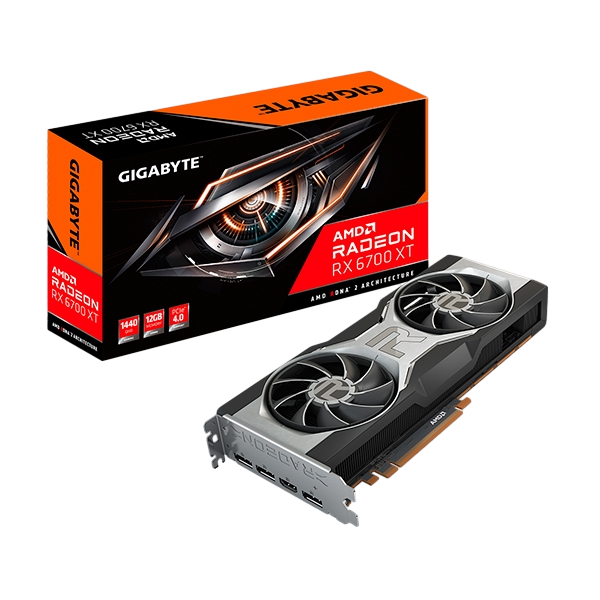 Gigabyte Radeon RX6700 XT 12GB GDDR6 – Tarjeta Gráfica AMD