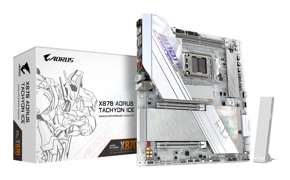 Gigabyte X870 AORUS TACHYON ICE