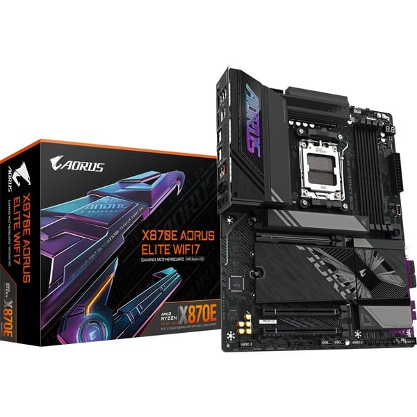 GIGABYTE X870E AORUS ELITE WIFI7 ATX Mainboard Sockel AM5 HDMI
