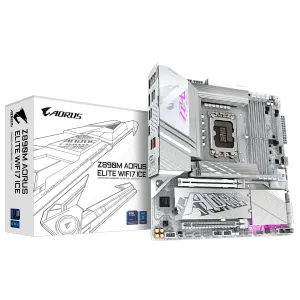 Gigabyte Z890M AORUS ELITE WIFI 7 ICE LGA 1851 mATX -emolevy
