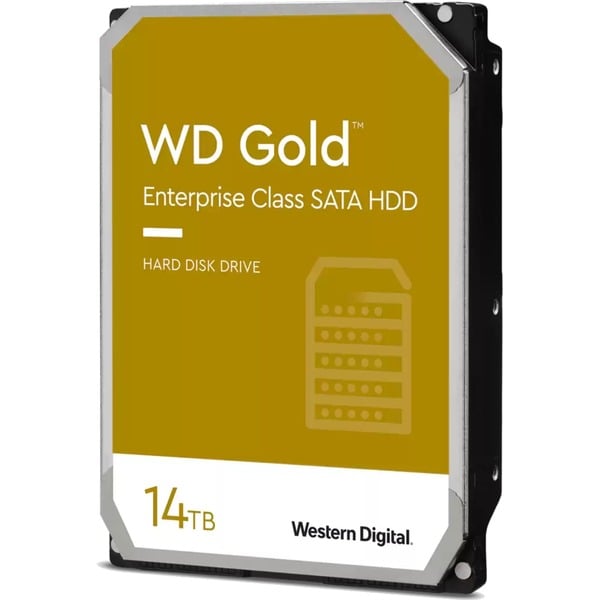 WESTERN DIGITAL GOLD INTERNAL HARD DRIVE 14TB 7200RPM 512MB SERIA