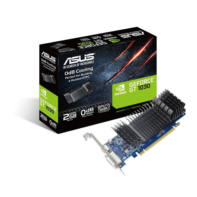 Gráfica Asus GeForce® GT 1030 Silent 2GB GDDR5