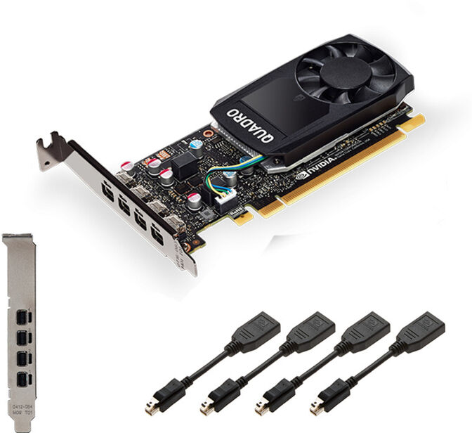 Gráfica PNY NVIDIA Quadro P1000 V2 DP 4GB GDDR5