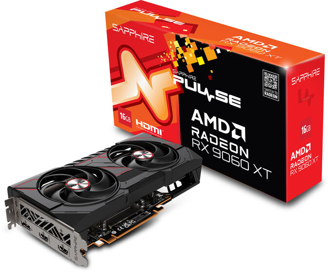 Gráfica Sapphire Radeon RX 9060 XT Pulse 16GB GDDR6