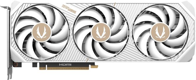Gráfica ZOTAC GeForce® RTX 5070 Amp White 12GB GDDR7 DLSS4