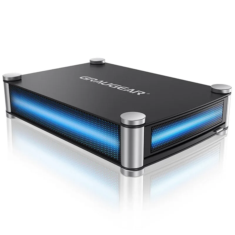 GRAUGEAR externes Laufwerk Gehäuse 5,25"SATA Blu-Ray/DVD/CD