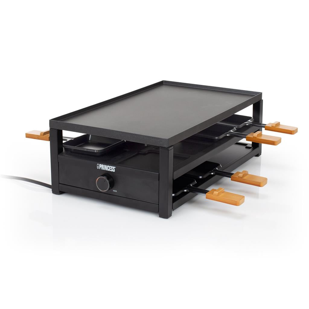 Grelhador Raclette 1300W (Preto) - PRINCESS