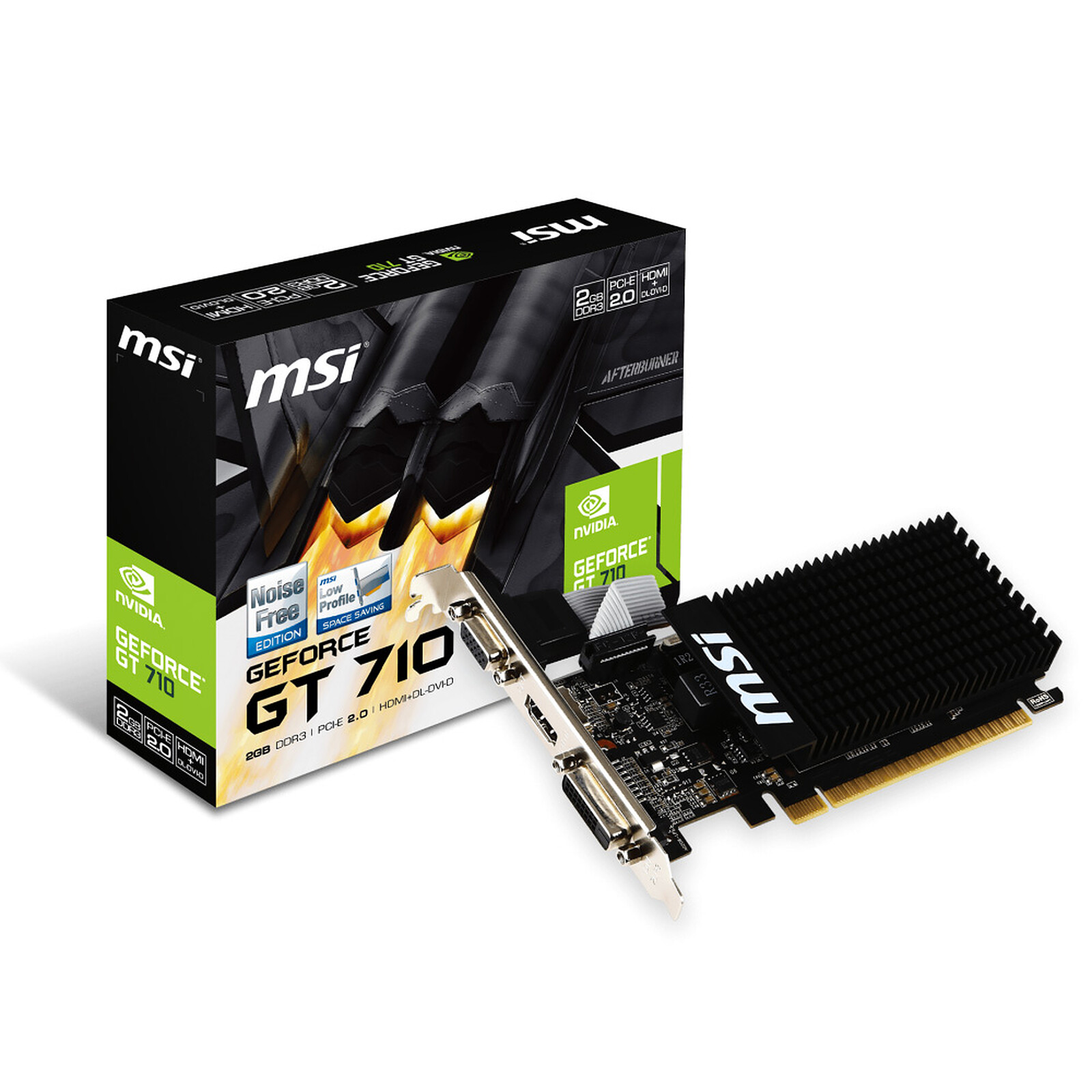 GT 710 2GD3H LP - GEFORCE GT 710 2G DDR3 PCI-E