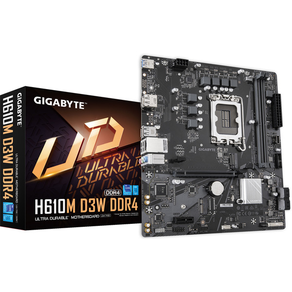 H610M D3W DDR4 socket 1700 moederbord