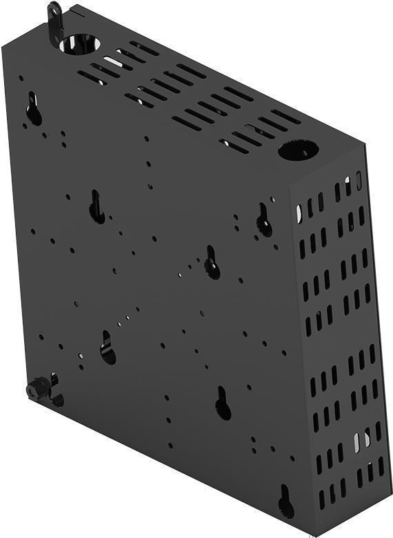 HAGOR HP PC-Box 8901 PC-Gehäuse VESA bis 200x200 mm Schwarz