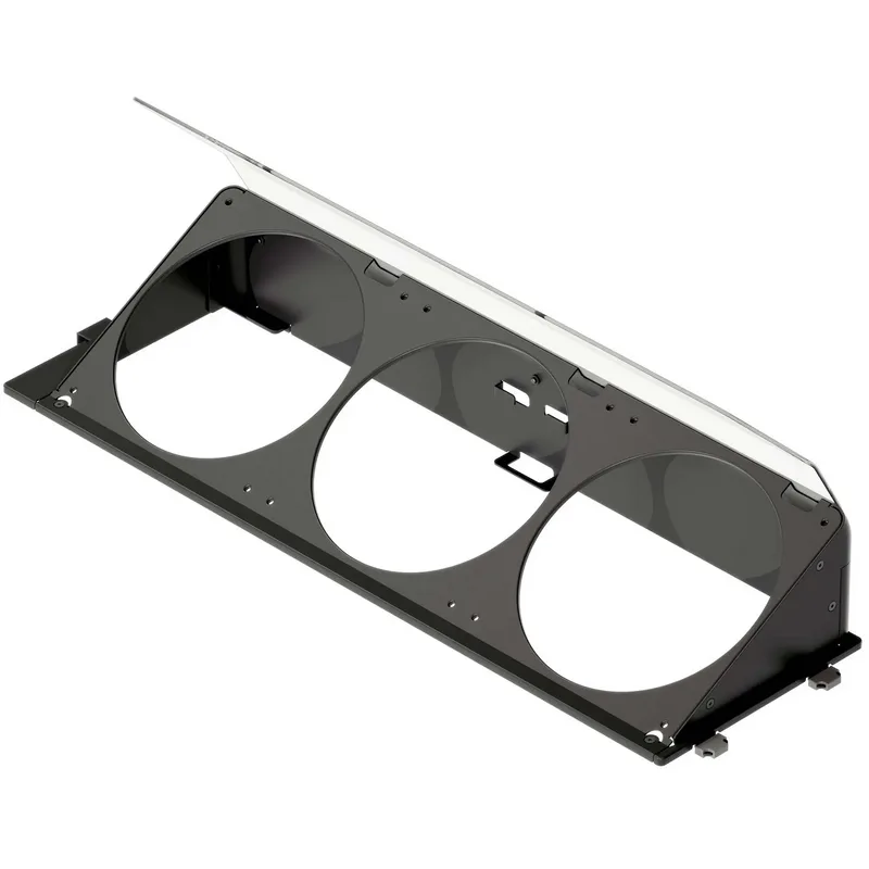 HAVN HS 420 Angled Bottom Fan Bracket - schwarz