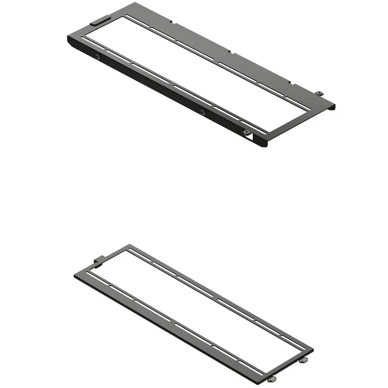 HAVN HS 420 Fan Brackets für 360 mm Radiatoren - schwarz
