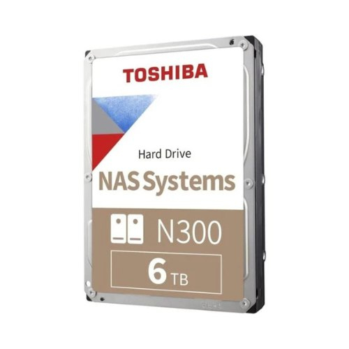 HD 3.5"6TB SATA 3 TOSHIBA N300 NAS