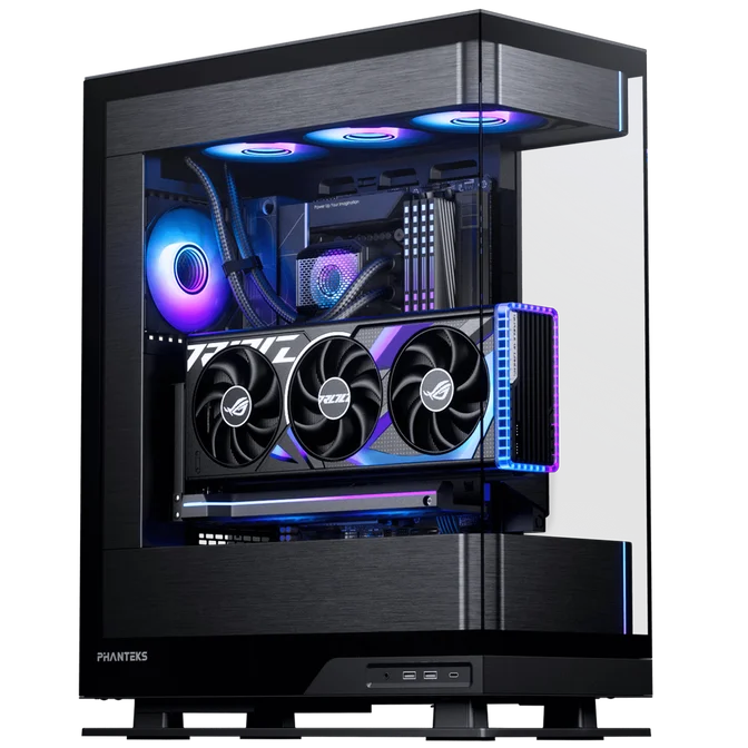 High-End Gaming-PC-Konfigurator, Phanteks Evolv X2, AMD AM5, Ryzen-Prozessor, RTX 5090 / 5080 GPU